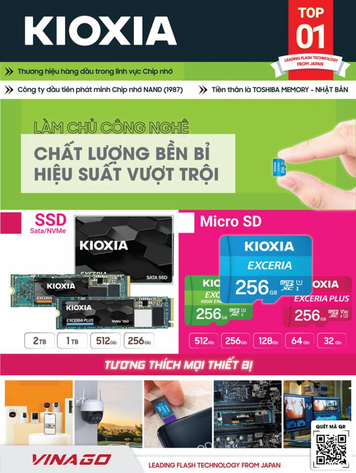 poster kioxia việt nam